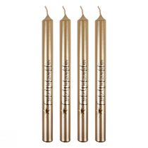 Artikel Weihnachtskerzen Stabkerzen Weihnachten Creme 25cm 4St