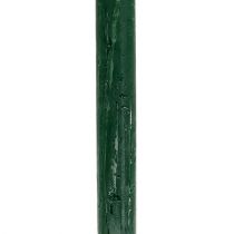 Stabkerze Dunkelgrün durchgefärbt 34 x 240mm 4St