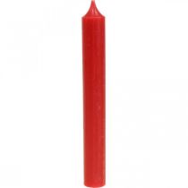 Artikel Stabkerzen Rote Kerzen Kerzendeko Weihnachten Ø21/170mm 6 St