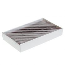 Artikel Stabkerzen durchgefärbt Burgund 34mm x 300mm 4 St