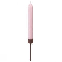 Artikel Stabkerzenhalter zum Stecken Rost Braun Ø22mm H10,5cm 12 St