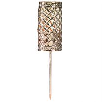 Artikel Stabkerzenhalter zum Stecken Gold Ø22mm H10cm 4 St