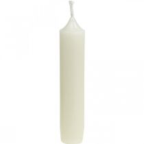 Stabkerzen kurz Kerzen Creme für Gestecke Ø22/110mm 6St