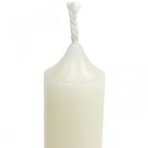 Stabkerzen kurz Kerzen Creme für Gestecke Ø22/110mm 6St