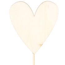 Artikel Dekostecker aus Holz Herz „Danke schön“ 31 cm sortiert 12 Stück