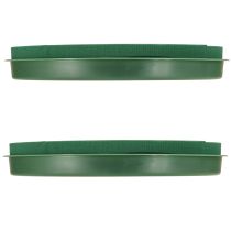 Artikel Steckschaum-Kranz mit wasserdichter Schale für Tischdeko und Blumengestecke