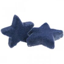 Artikel Streudeko Weihnachten, Streudeko Sterne, Blau Ø4/5cm 40 St