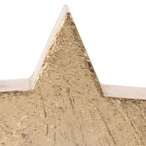 Artikel Deko-Sterne aus Holz Gold Ø10cm 3er-Set für Innen