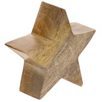 Artikel Deko-Sterne aus Holz Gold Ø10cm 3er-Set für Innen