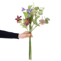 Artikel Kunstblumenstrauß 60cm bunt aus Kunststoff für Wohnraumdekoration