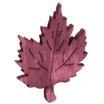 Artikel Streudeko Holz Herbstblätter Tischdeko Farbig 3x4cm 72 St