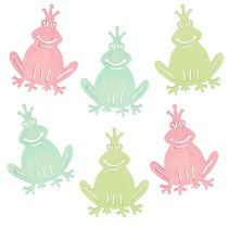 Streudeko Holzfrosch sort. 4cm 72St