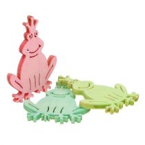 Streudeko Holzfrosch sort. 4cm 72St