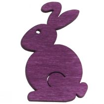 Artikel Streudeko Ostern Holz Hasen Sitzend Farbig 2,5cm x 4cm 72St