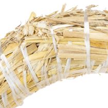 Artikel Strohkranz-Rohling aus Naturstroh 15 cm x 3 cm für DIY-Kränze und Dekorationen