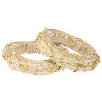 Artikel Strohkranz-Rohling aus Naturstroh 15 cm x 3 cm für DIY-Kränze und Dekorationen