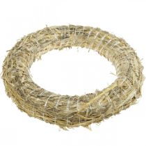 Artikel Strohkranz 35cm aus Naturstroh, Kranzunterlage für Dekorationen, 10er Set