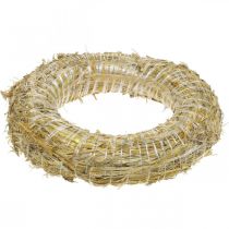 Artikel Strohkranz Ø35cm Naturmaterial – Bastel- und Dekokranz, 5er Set