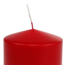 Artikel Stumpenkerze 100/100 Rot 4 St
