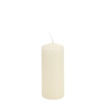 Stumpenkerzen Creme Kerzen H120mm Ø50mm 12St