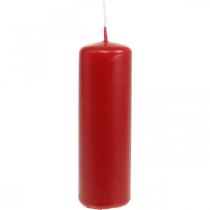 Stumpenkerze 120/40 Rubin 24St