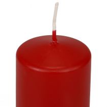 Artikel Stumpenkerzen Rote Adventskerzen klein Altrot 70/50mm 24 St