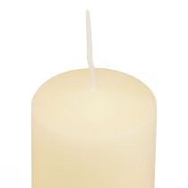 Artikel Stumpenkerzen Creme Adventskerzen klein 70/50mm 24 St