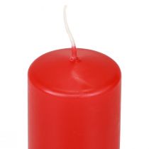 Artikel Stumpenkerzen Rote Adventskerzen Kerzen Rot 120/50mm 24St