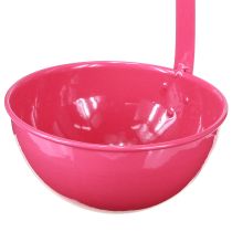Artikel Dekokelle aus Metall 45cm Rosa für Wohnraumdekoration