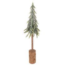 Artikel Künstlicher Tannenbaum 60cm gefrostet mit Holzsockel winterliche Dekoration