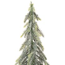 Artikel Künstlicher Tannenbaum 60cm gefrostet mit Holzsockel winterliche Dekoration