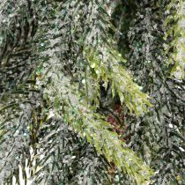 Artikel Künstlicher Tannenbaum 60cm gefrostet mit Holzsockel winterliche Dekoration