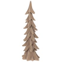 Artikel Deko Tannenbaum Kunststoff braun beflockt 44cm