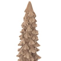 Artikel Deko-Tannenbaum beflockt Kunststoff 34cm Braun Innenbereich