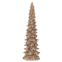 Artikel Deko-Tannenbaum beflockt Kunststoff 34cm Braun Innenbereich