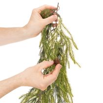 Artikel Nadelzweig-Girlande künstlich mit Zapfen 218 cm grün für Adventsdekoration