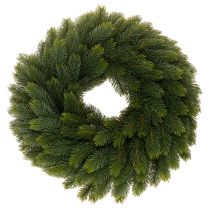 Artikel Künstlicher Weihnachtskranz aus Tannenzweigen grün rund 50 cm
