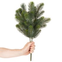 Artikel Künstlicher Tannenzweig Grün 50cm 3 Stück für Weihnachtsdekoration