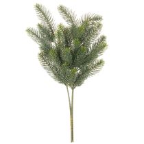 Artikel Künstlicher Tannenzweig Grün 50cm 3 Stück für Weihnachtsdekoration