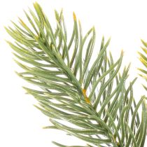 Artikel Künstlicher Tannenzweig 65 cm Grün 3 Stück für Weihnachtsdekoration
