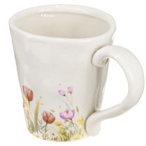 Artikel Kaffeetasse mit bunten Blüten für den gemütlichen Start in den Tag 10,5cm