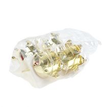 Artikel Teelichthalter Krone Gold Ø4,8cm 4St