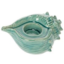 Artikel Teelichthalter Meeresschnecke Dekorative Tischkerze Badezimmer Wohnzimmer 16cm