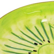 Artikel Teller aus Keramik Kiwi-Motiv Ø 16 cm 2er-Set
