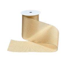 Tischband Hellgold 10cm 15m