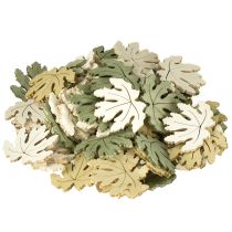 Artikel Tischdeko Herbst Streudeko Holz Deko Ahornblatt 4cm 72 St