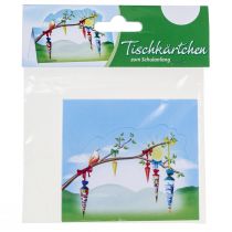 Artikel Tischkarten Einschulung aus Papier, 6×9 cm, bunt, 6 Stück
