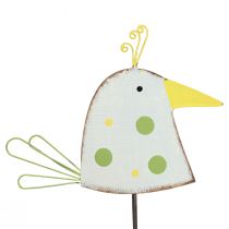 Artikel Tischdeko Frühling, Deko Vogel Figur, Metallvogel 17cm 2St