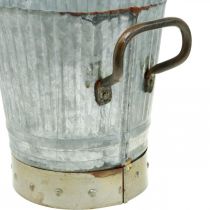 Artikel Übertöpfe aus Metall mit Griffen, Vintage-Look, Ø26/20/17cm, 3-teiliges Set