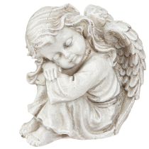 Artikel Trauernder Engel sitzend Deko Figur Creme 6,5×5×7,5cm 2 St